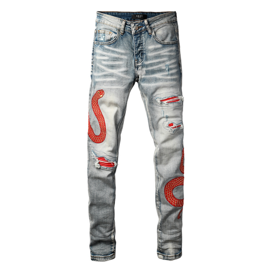 Rot Snake Jeans