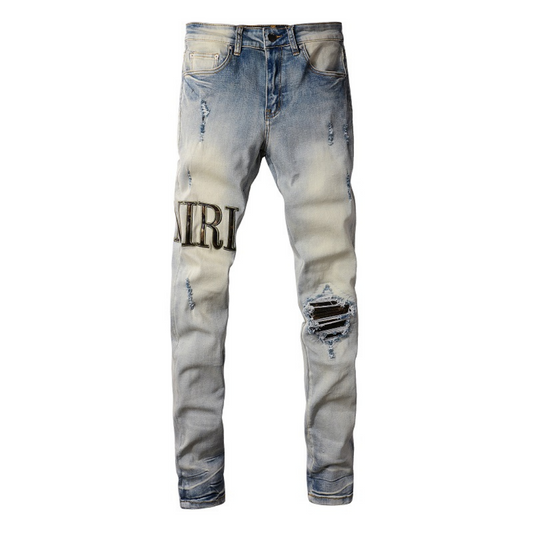 Camo Logo Jeans