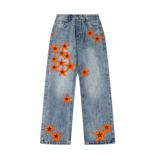 Star Patch Jeans
