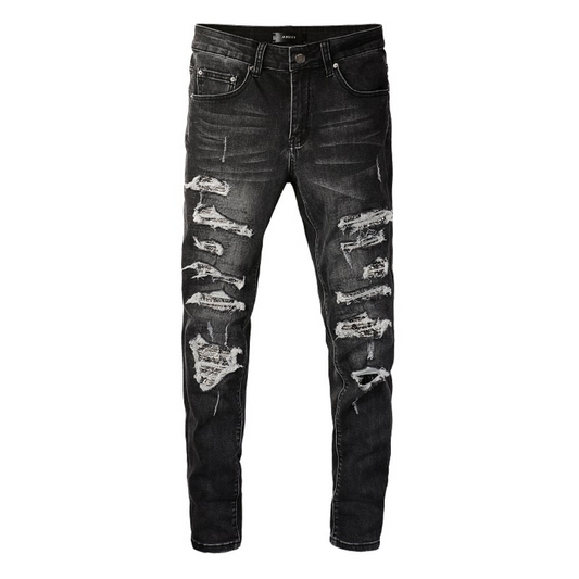 Bandana Schwarz Jeans