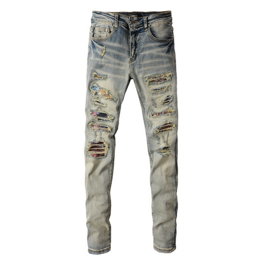 Gradient Blau Jeans