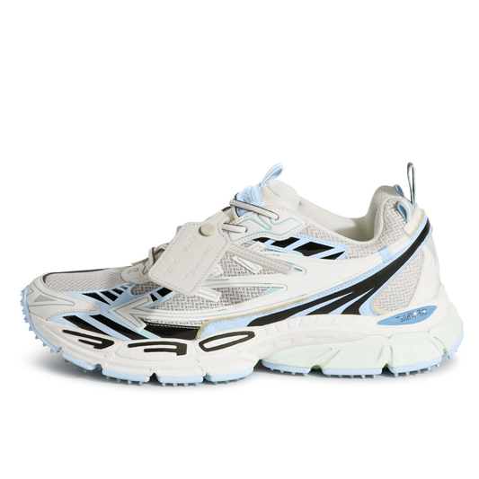 Off Be Right Back Sneaker Weiß Blau