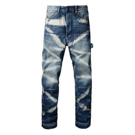 Blau Distressed Jeans – Variante 3