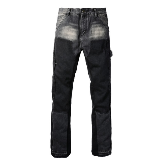 Flared Schwarz Jeans