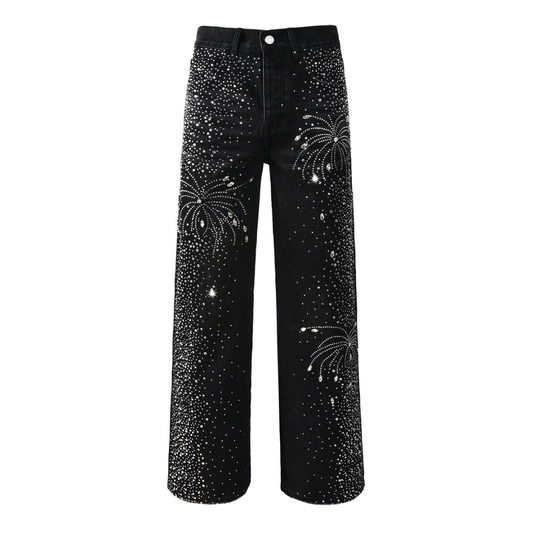 Lila Schwarz Diamonds Jeans – Variante 5