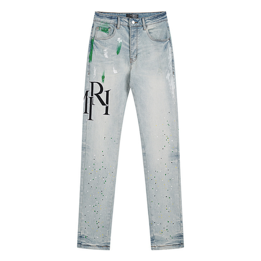 Staggered Blau Jeans – Variante 2