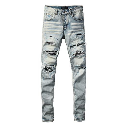 Bandana Patch Jeans