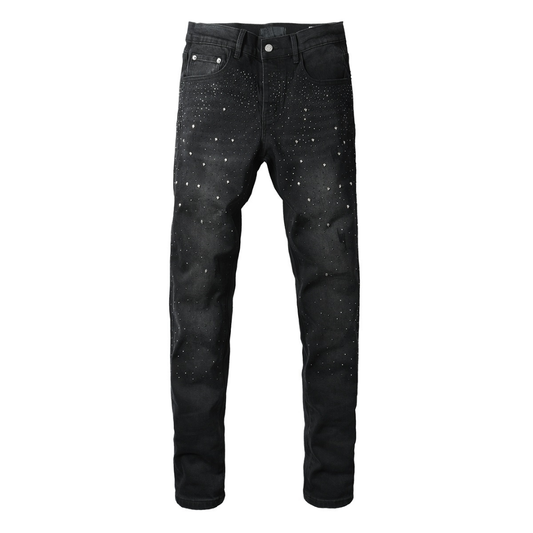 Lila Schwarz Diamonds Jeans – Variante 5
