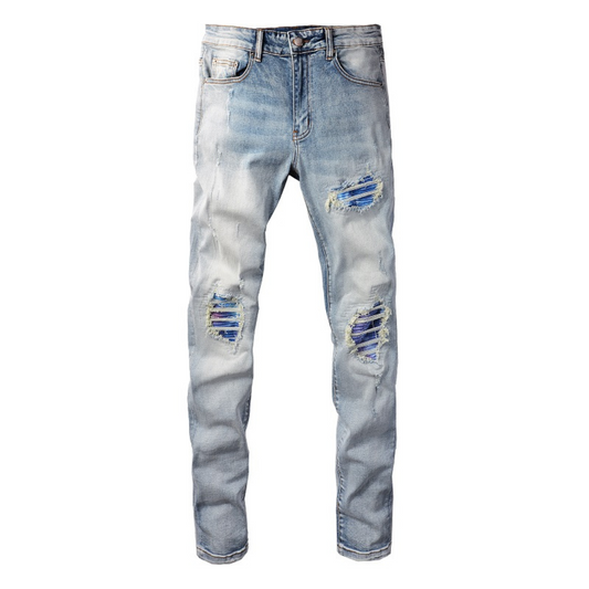 Blau Gradient Jeans – Variante 2