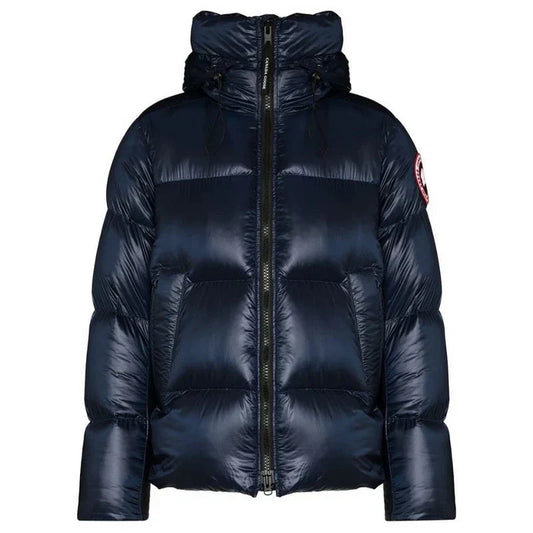 Shiny Steppjacke Blau