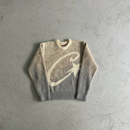 Mohair Beige/Grau