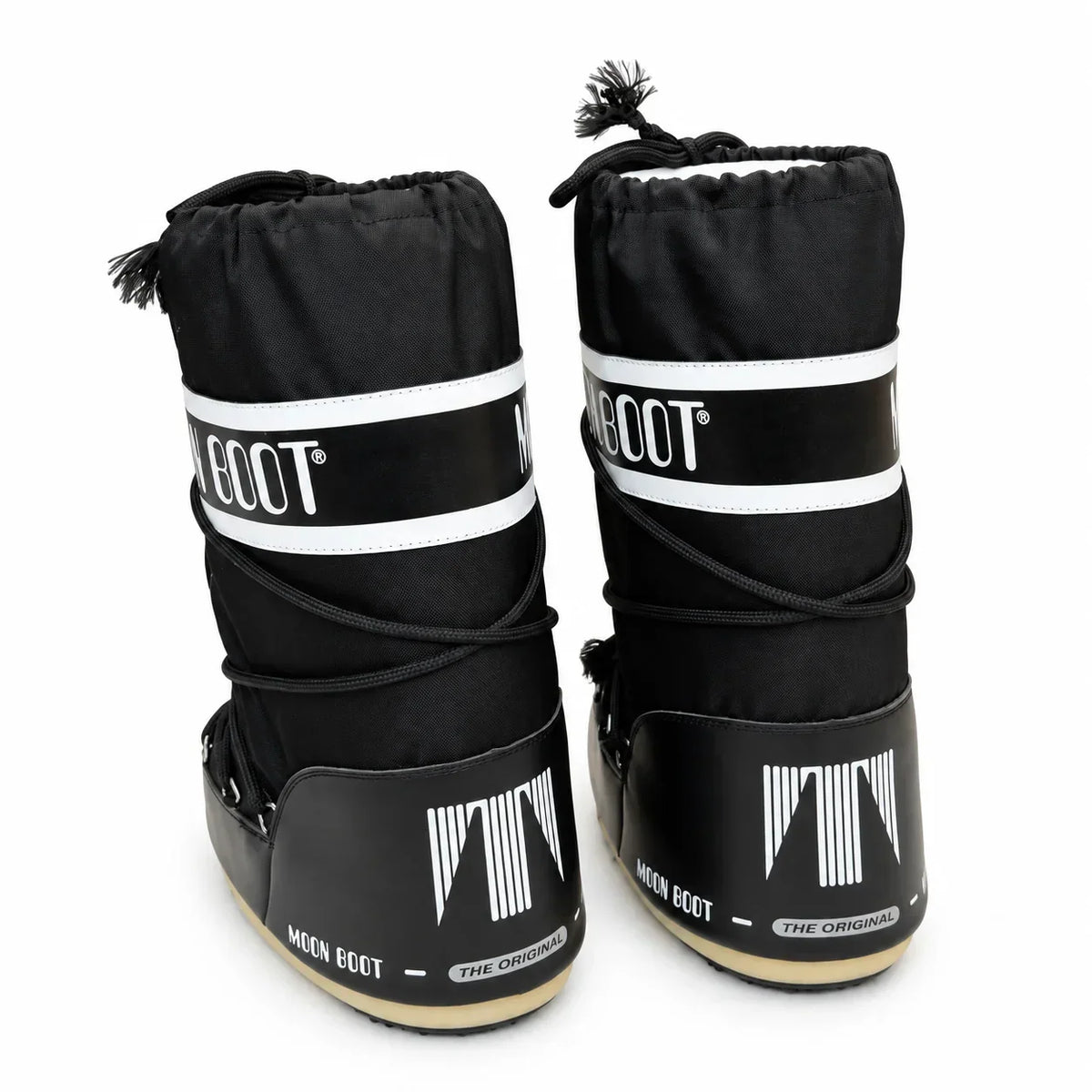 "MB" Lace-Up Winter Boots