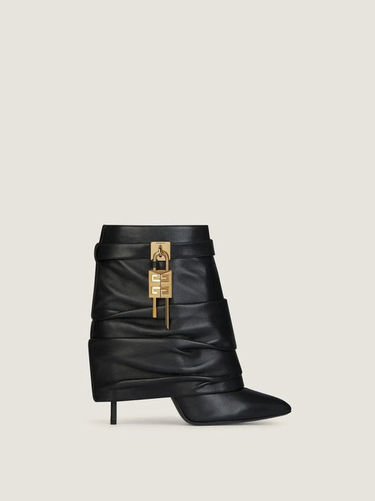 Schwarz Short Stiefel