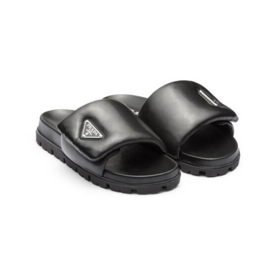 Quilted Sandalen
