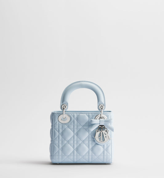 Mini-Tasche Eisblau