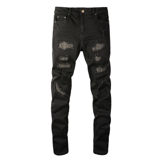 Full Schwarz Diamonds Jeans